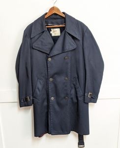 Vintage 1960s Campus Navy Peacoat  size Large - 42